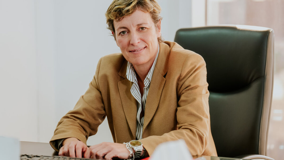 Elisa Aguilar, presidenta de la Federación Española de Baloncesto