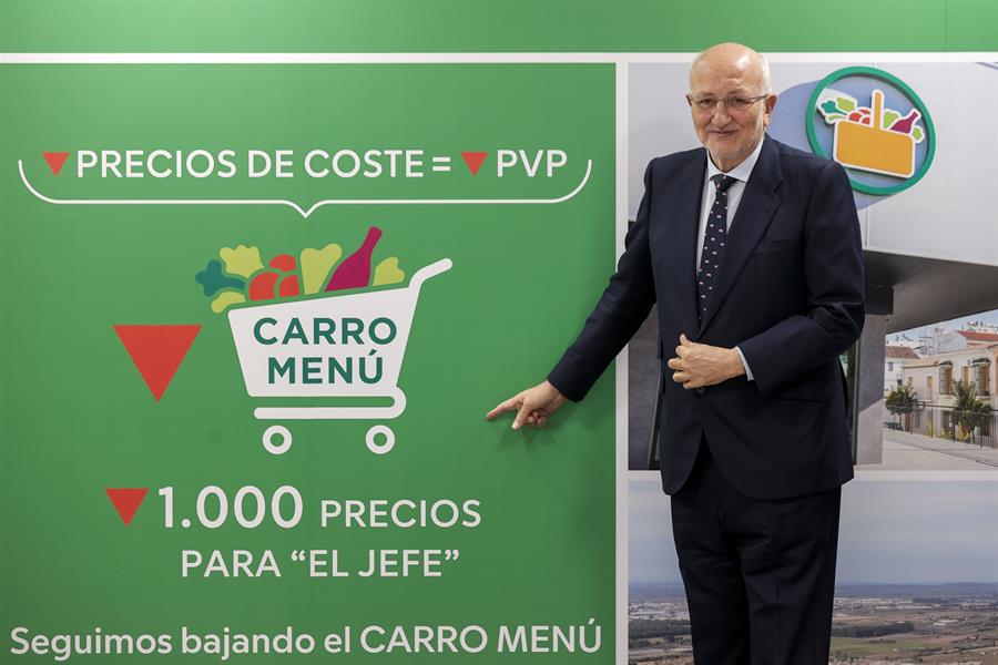 El presidente de Mercadona, Juan Roig