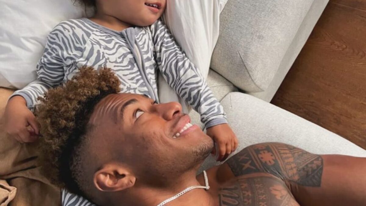 Ellia Green con su hija Tutú
