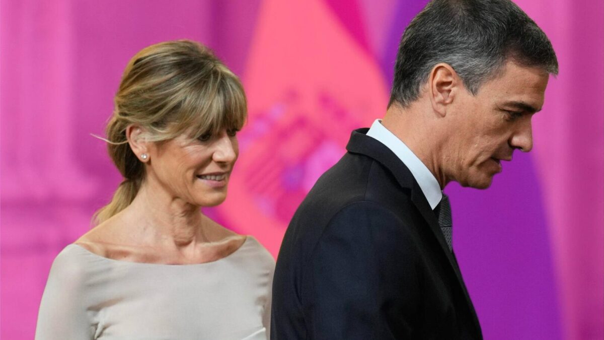 Begoña Gómez y Pedro Sánchez