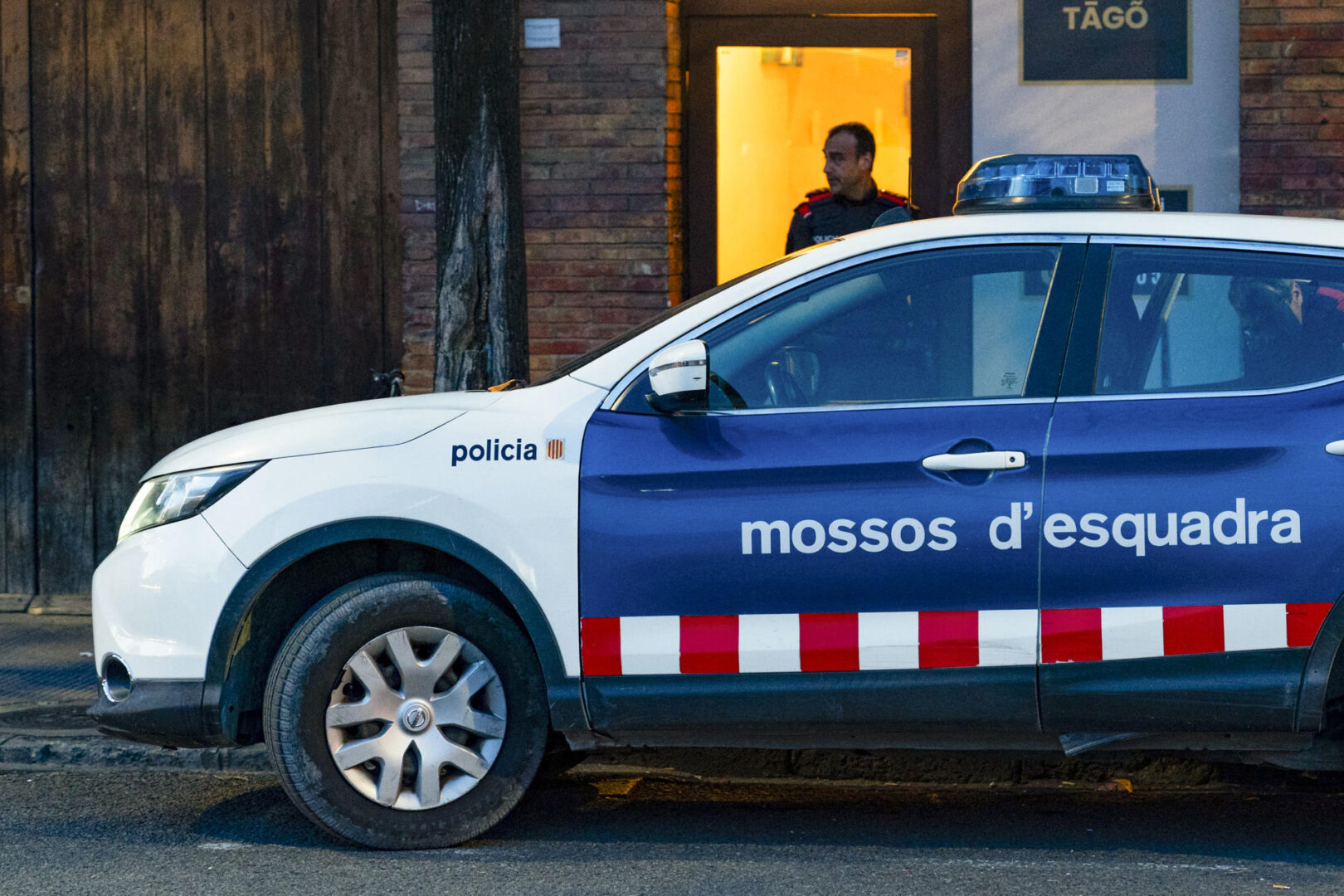 Una patrulla de los Mossos d'Esquadra.