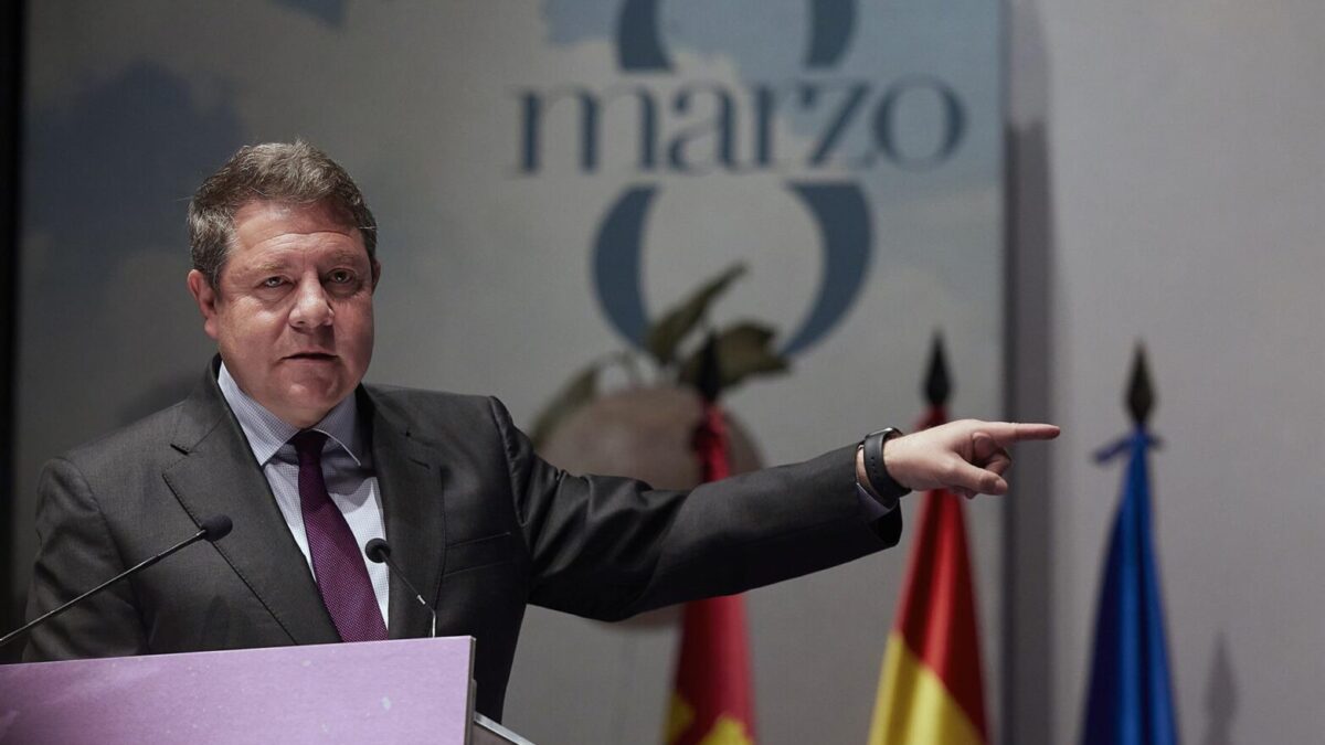 El presidente de Castilla y La Mancha, Emiliano García Page