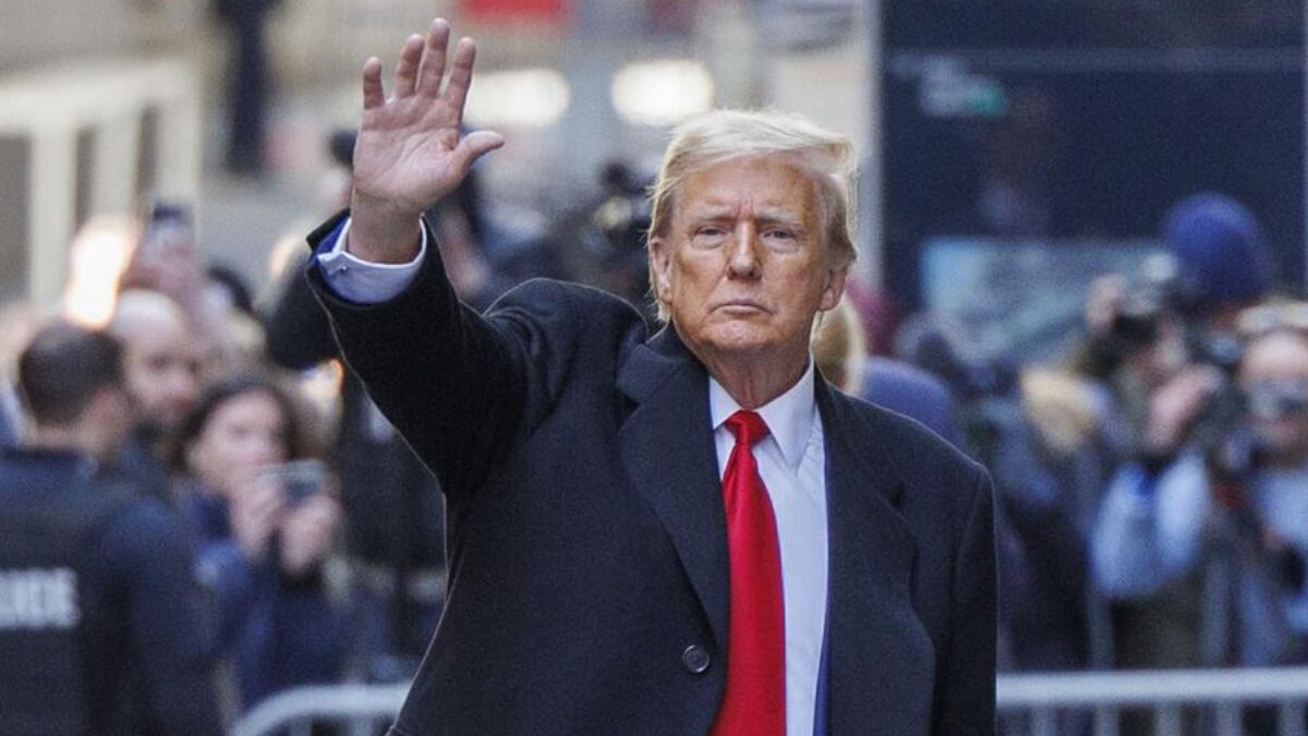 El expresidente de EE UU, Donald Trump
