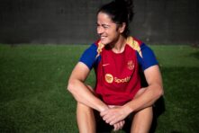 Marta Torrejón en la Ciudad Deportiva de Sant Joan Despí durante la entrevista con Artículo14
