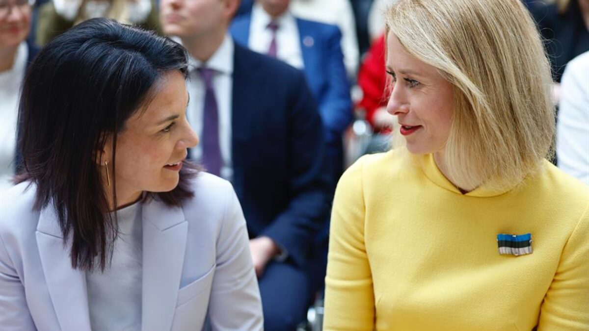 Kaja Kallas y Annalena Baerbock