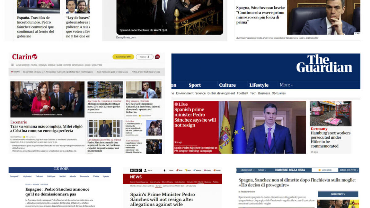 Prensa internacional