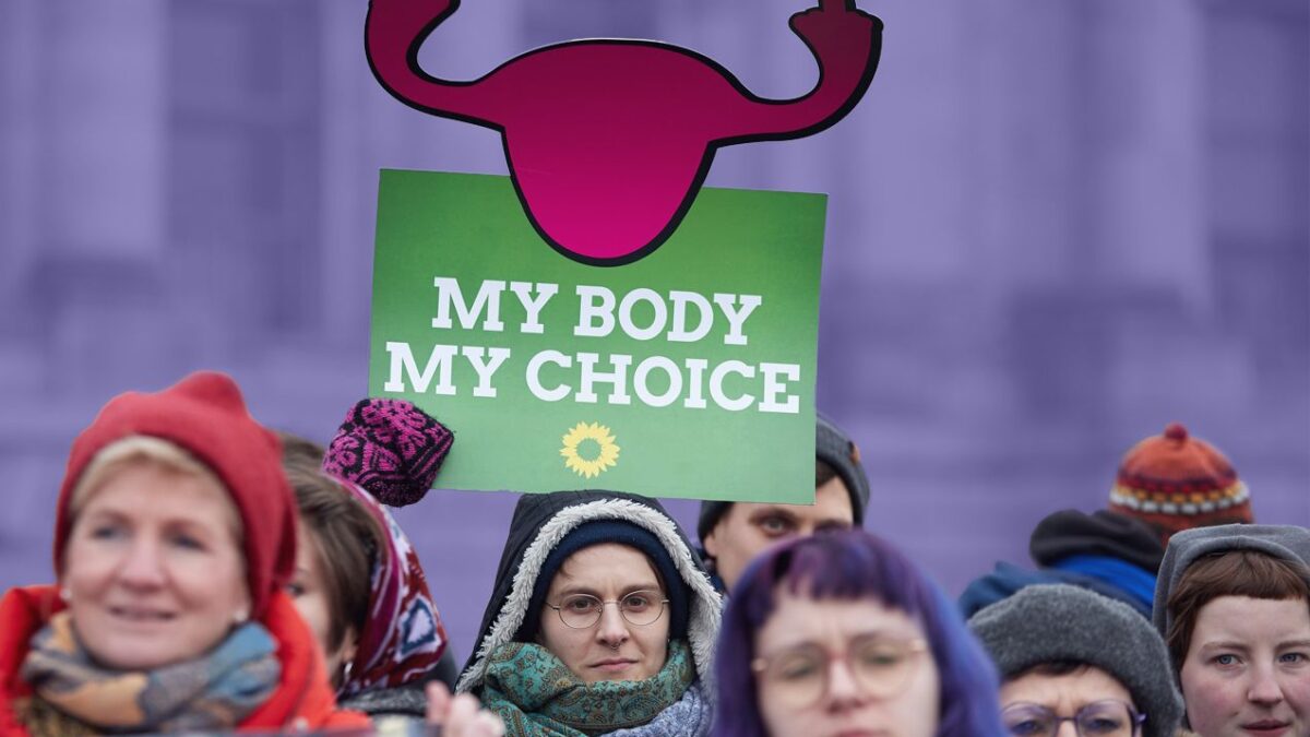 Activistas pro-aborto en Alemania