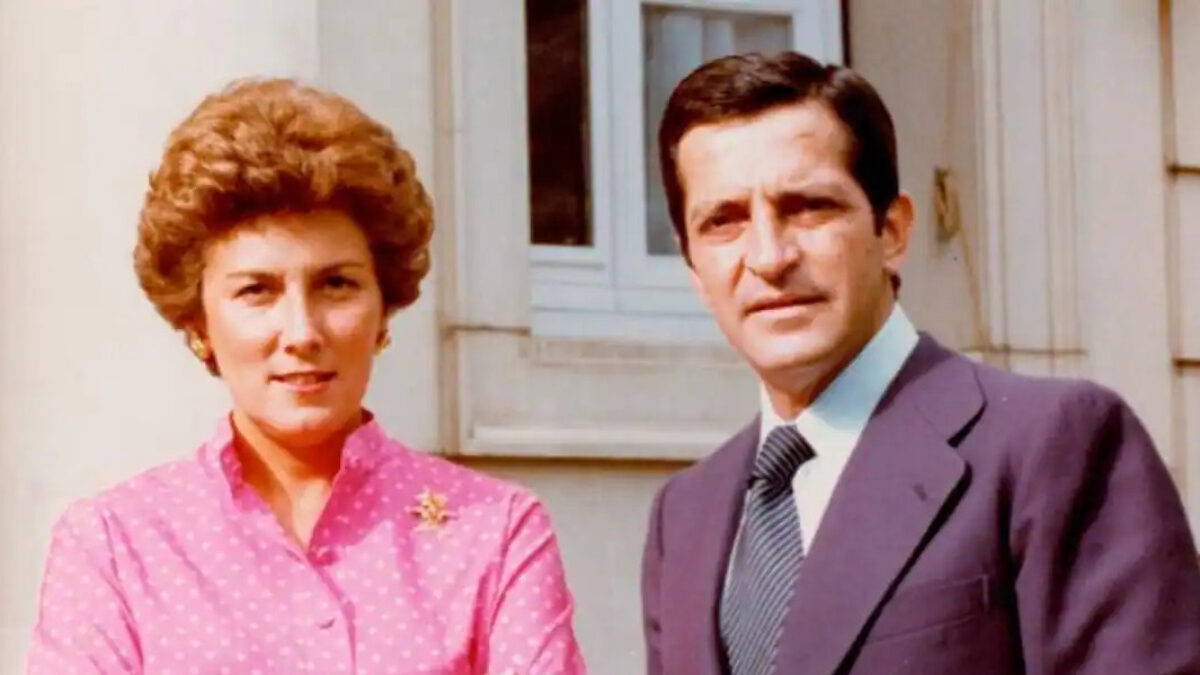 Amparo Illana y Adolfo Suárez