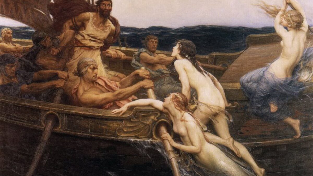 Cuadro de 'Ulises y las sirenas'