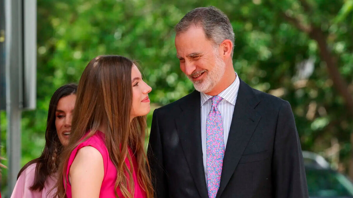 La Infanta Sofía y el rey Felipe IV - Casa Real Española