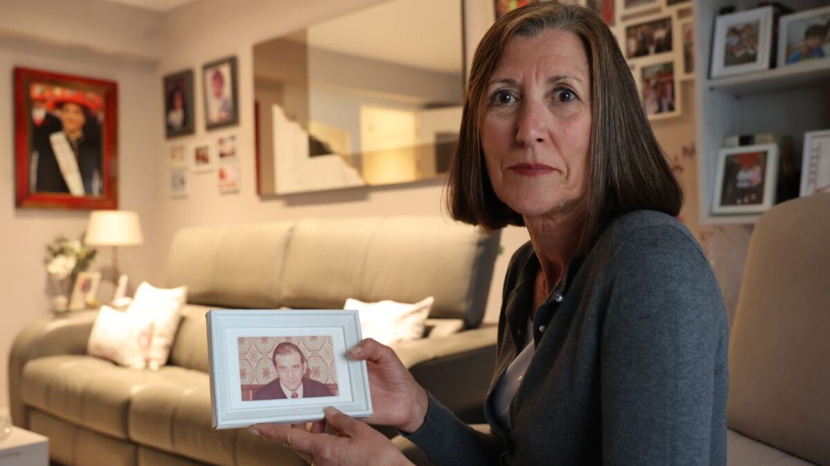 María Ángeles Martínez, cuyo padre fue asesinado por ETA cuando ella tenía 18 años.