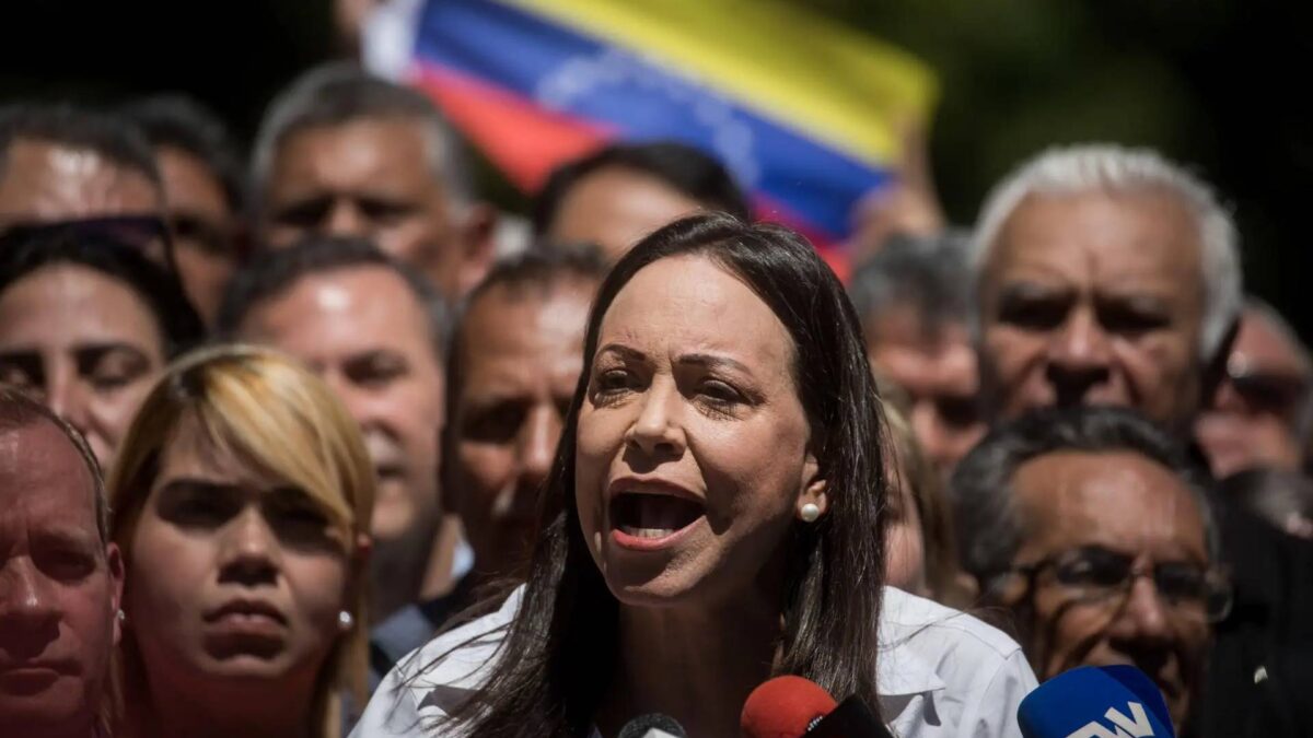 María Corina Machado en Venezuela - Internacional
