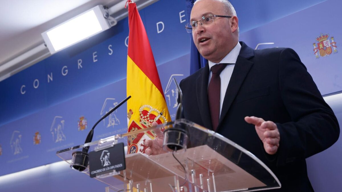 Miguel Tellado en el Congreso de los Diputados