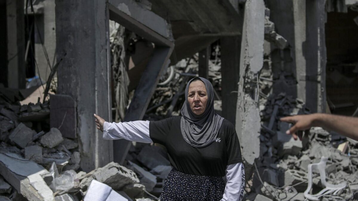 Destrucción en Gaza