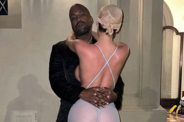 Kanye West y su actual pareja sentimental, Bianca Censori