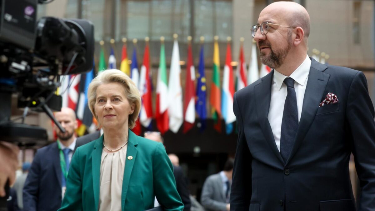 Von der Leyen y Michel