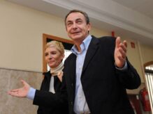 Zapatero y Sonsoles Espinosa - Política
