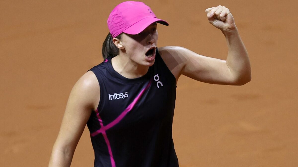 Iga Swiatek, tenista número 1 del ranking WTA