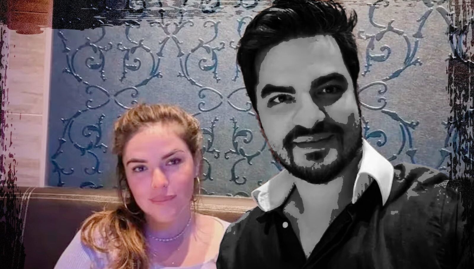 Ana María Henao y su esposo David Knezevich cuando todavía eran matrimonio