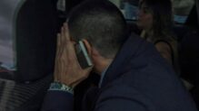 El empresario Alberto González Amador, novio de la presidenta madrileña, Isabel Díaz Ayuso, sale de los Juzgados de Plaza de Castilla