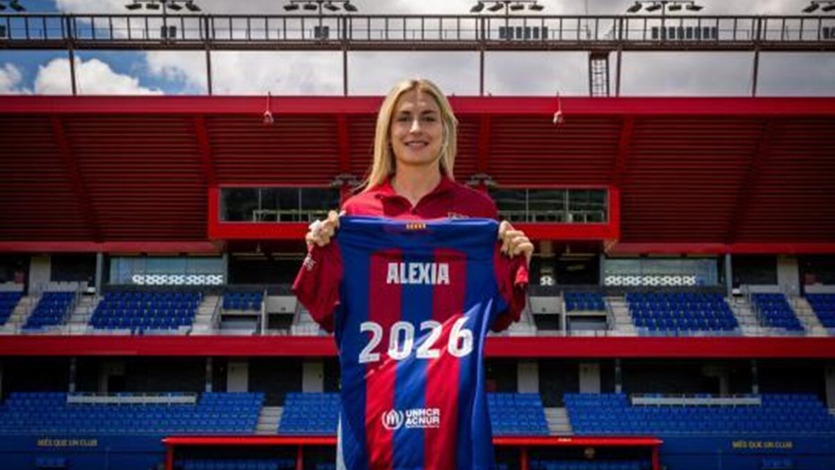 Renovación de Alexia Putellas con el FC Barcelona - Fútbol