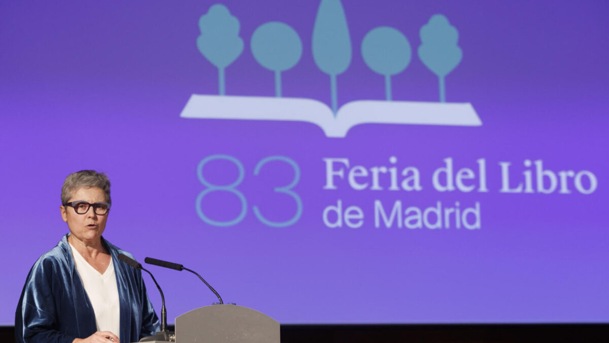 La directora de la Feria del Libro de Madrid, Eva Orúe
