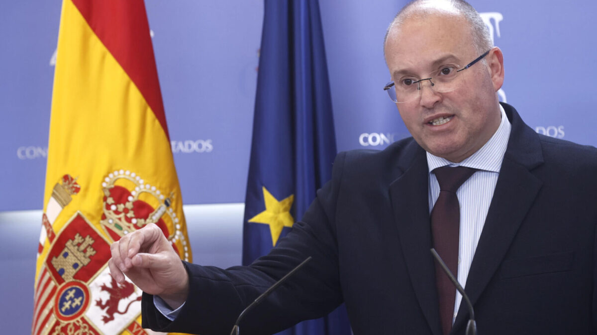 El secretario general del PP, Miguel Tellado