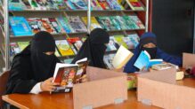 Niñas con niqab