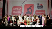 Las mujeres premiadas en la III Gala Top Women in Sports