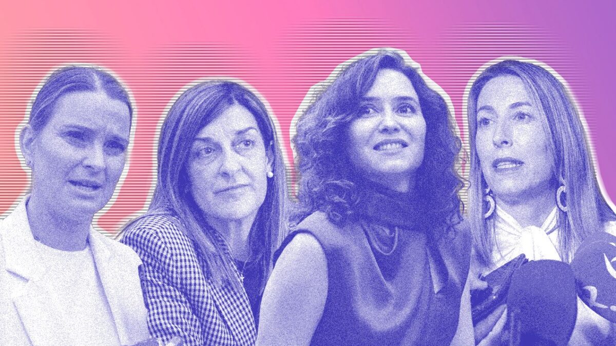 Las presidentas del PP, Prohens, Saénz de Buruaga, Ayuso y Guardiola