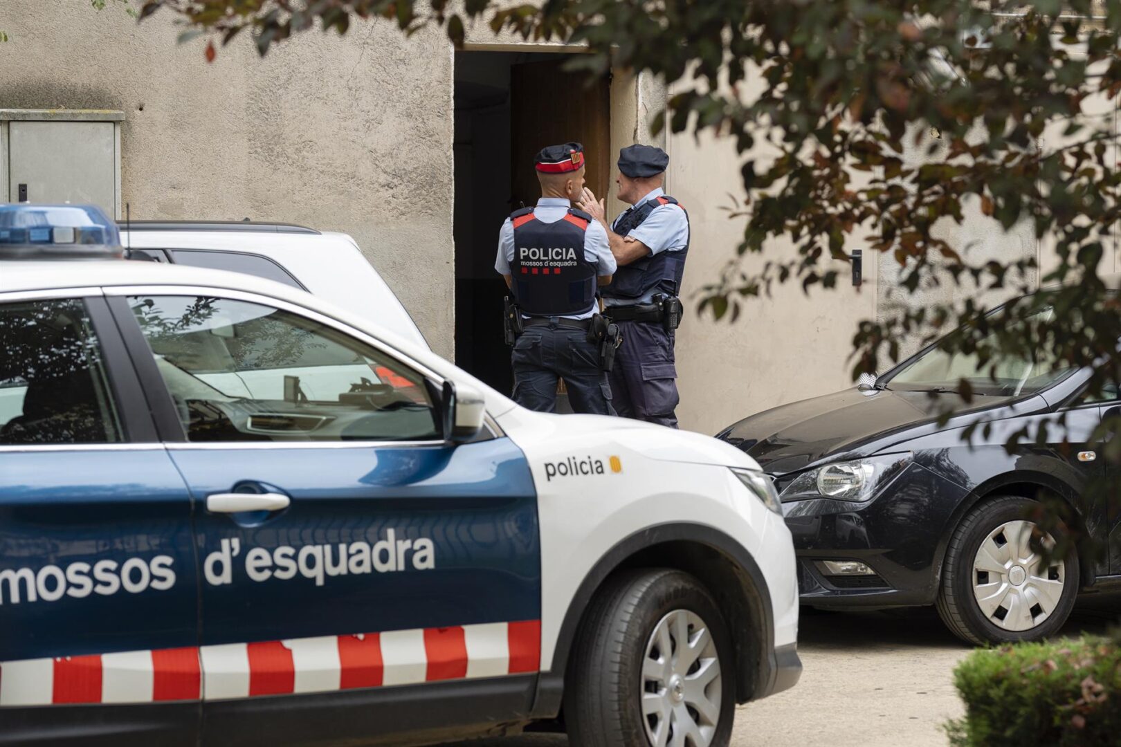 Efectivos de los Mossos d'Esquadra.
