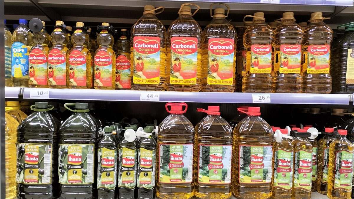Aceite de oliva en supermercados - Sociedad