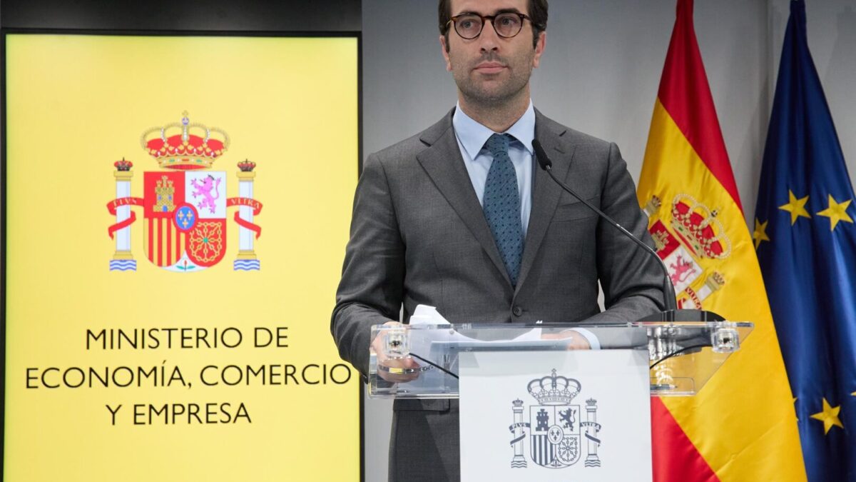 El ministro de Economía, Comercio y Empresa, Carlos Cuerpo.