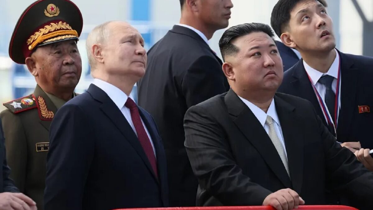 Putin y Kim Jong-un - Internacional