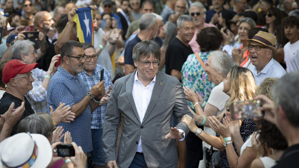 Puigdemont aseguró este sábado en Amélie-les-Bains-Palalda (Francia) que piensa regresar en breve