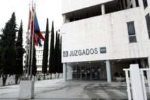 Vista del exterior de los Juzgados de Plaza Castilla.