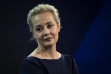 Yulia Navalnaya, viuda del líder opositor ruso Alexei Navalny