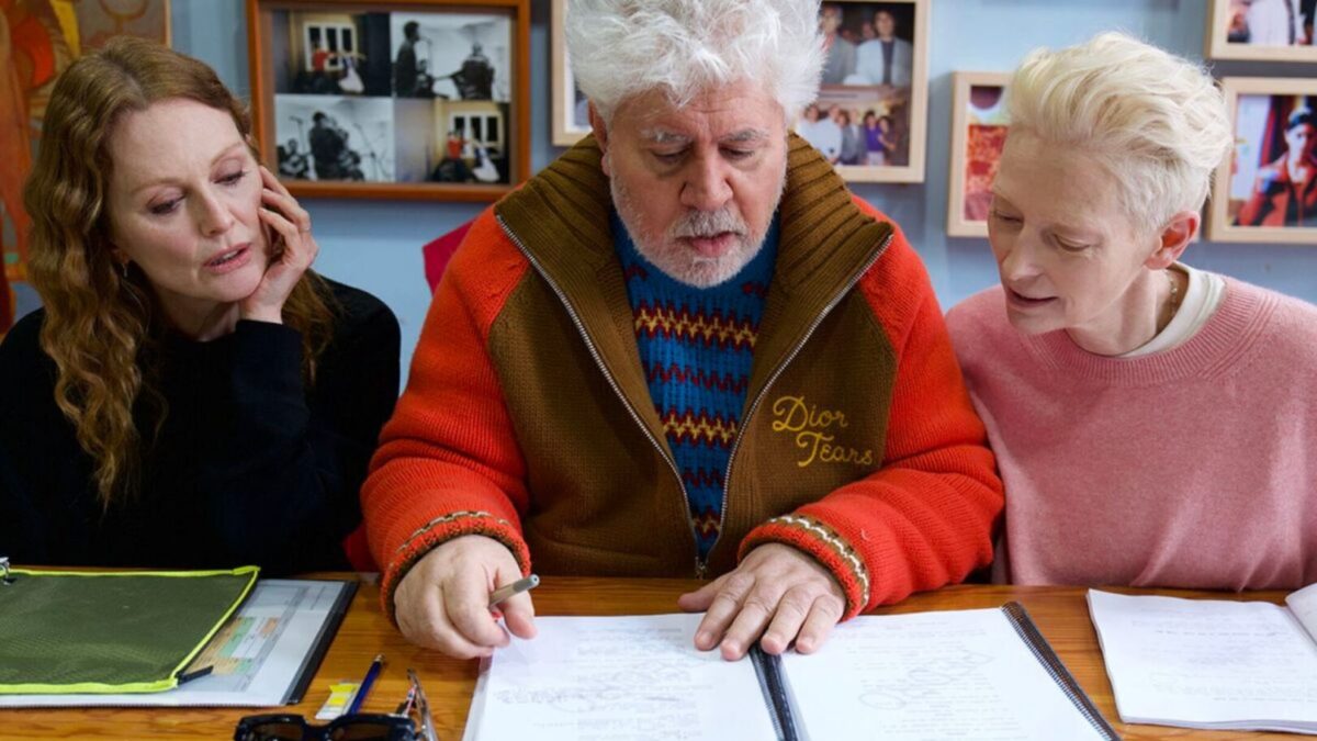 Tilda Swinton y Julianne Moore son las protagonistas de la nueva película de Pedro Almodóvar, 'La habitación de al lado'