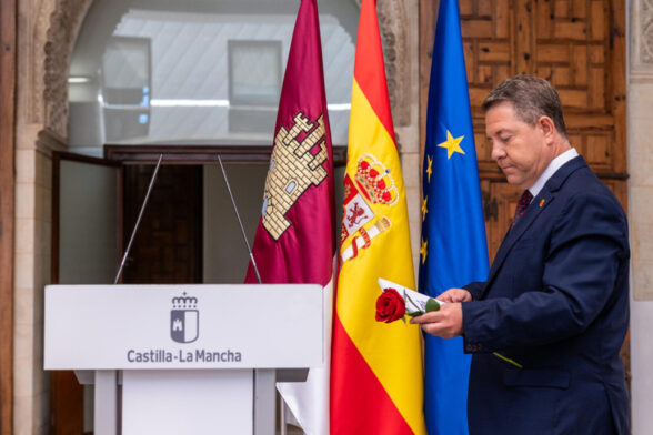 El presidente de Castilla-La Mancha, Emiliano García-Page