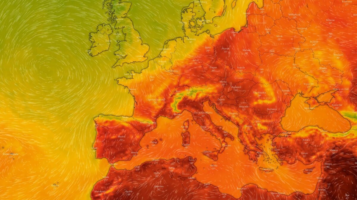 Ola de calor en Europa - Sociedad