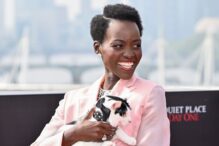 Lupita Nyong'o en la première de 'Un Lugar Tranquilo: Día Uno'