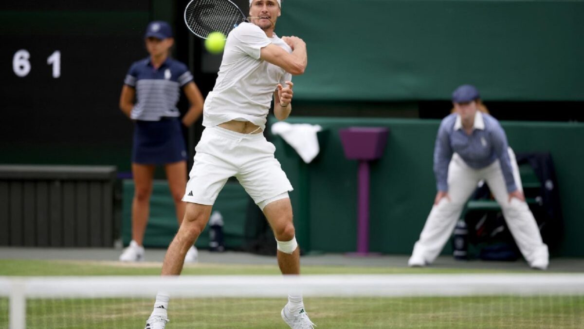 Zverev en Wimbledon - Deportes