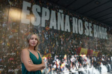 Noelia Núñez, en la sede del Partido Popular en Madrid.