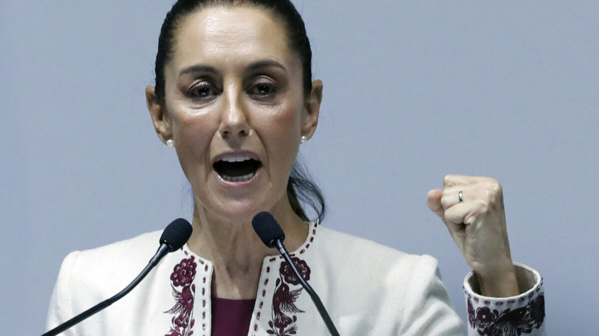 La presidenta electa de México, Claudia Sheinbaum .
