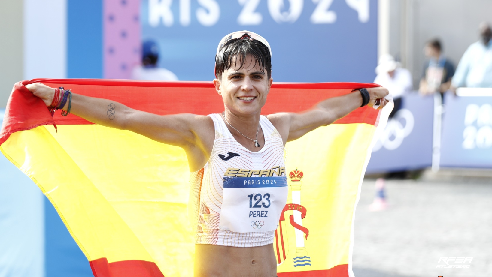 La deportista olímpica española María Pérez