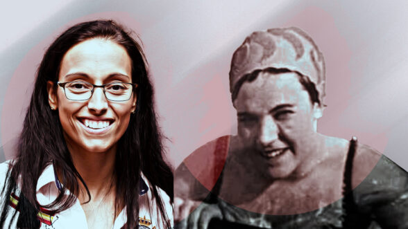 Teresa Perales y Carmen Riu