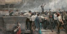Obra de la exposición Arte y transformaciones sociales en España (1885 - 1910), Museo del Prado de Madrid.
