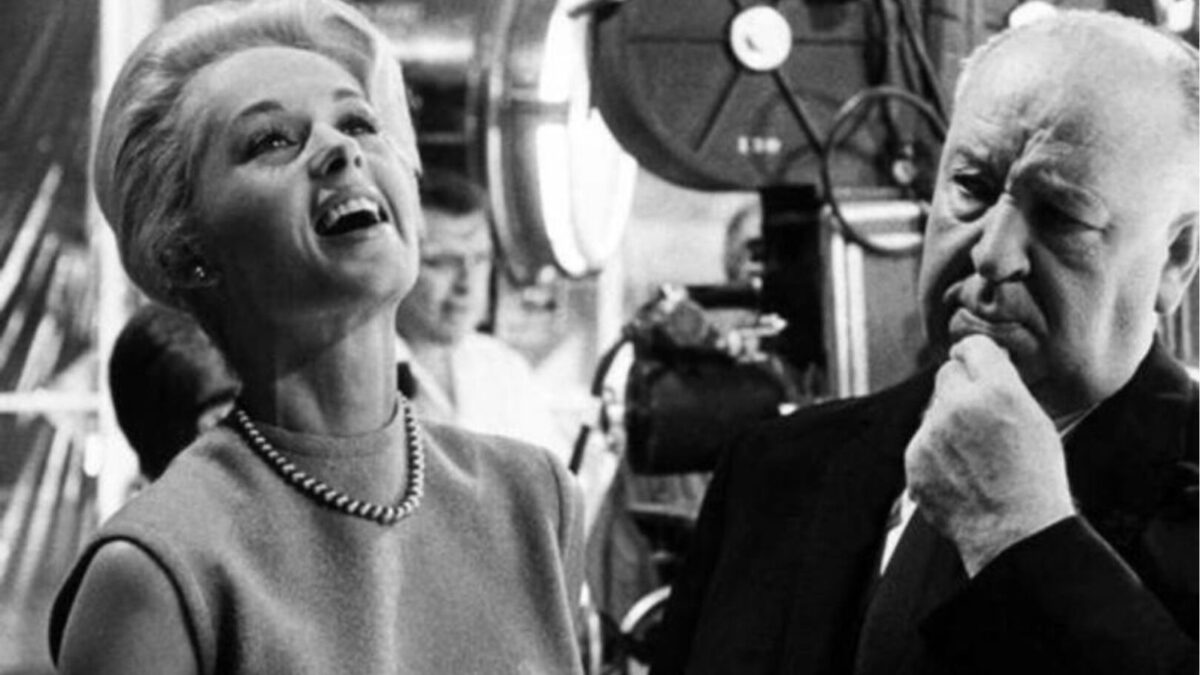 Tippi Hedren junto a Hitchcock, una obsesión que destruiría la amistad entre actriz y director