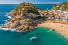 La localidad de Tossa de Mar, en Girona