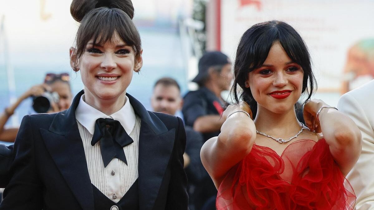 Winona Ryder y Jenna Ortega